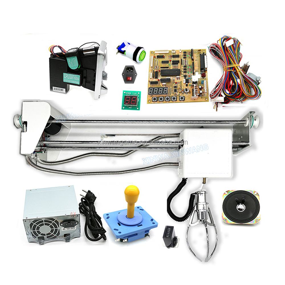 Arcade Toy Claw Vending Machine - Kit Mesin Cakar Mainan DIY, Mesin