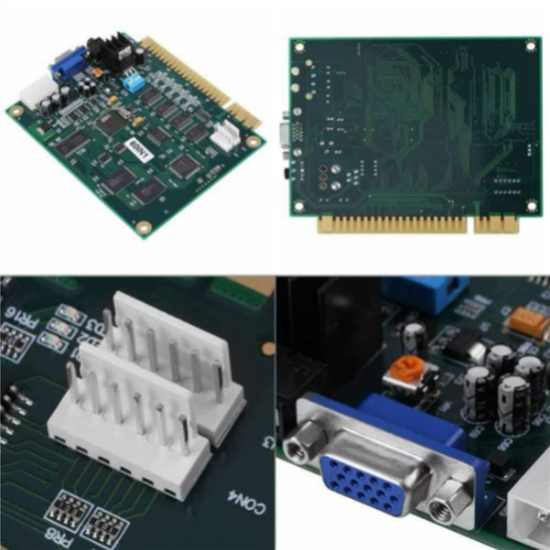 X64A-4X 60 In 1 Papan PCB Mult - Usb Game Board Jamma ulasan dan harga