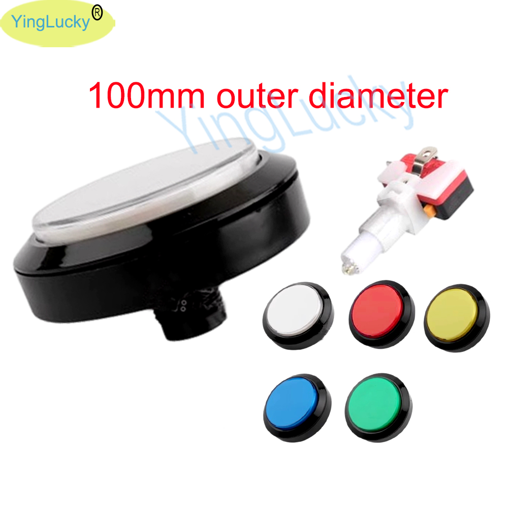 Tombol LED Arcade 12V 100mm To - Arcade Game Jackpot ulasan dan harga