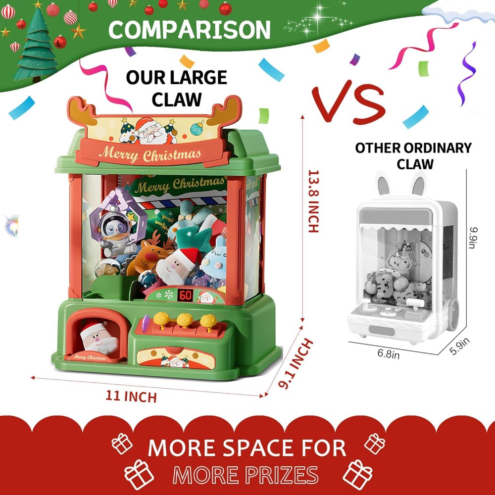Mesin cakar Natal untuk anak-a - Arcade Vending Machines ulasan dan harga