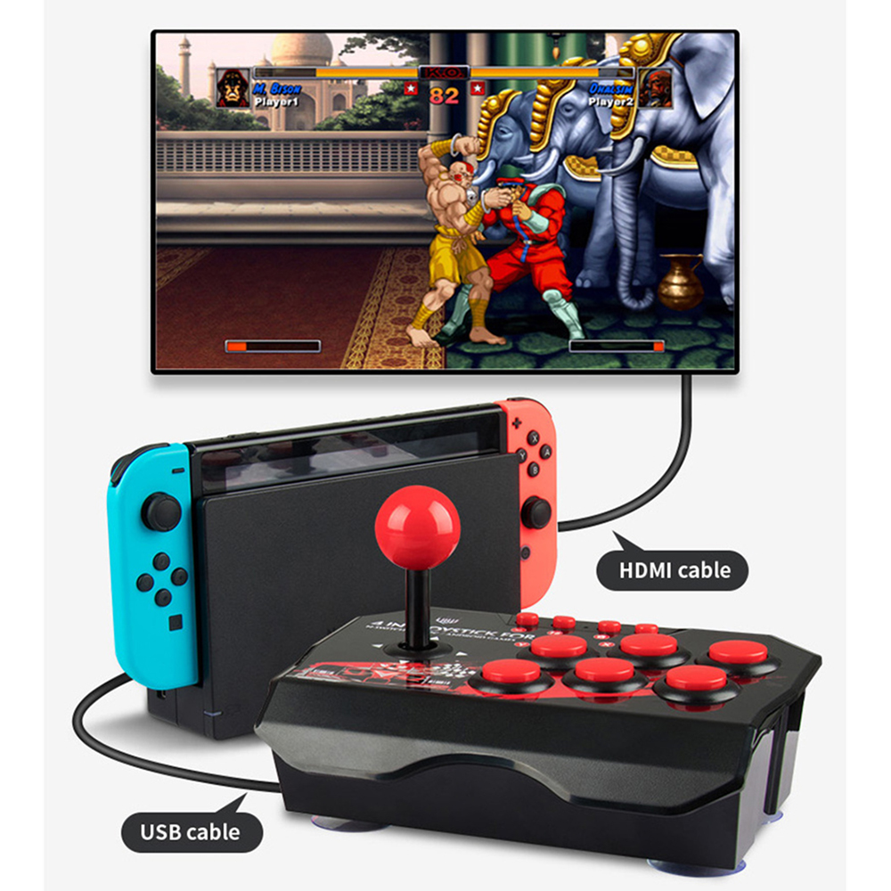 GAMINJA Joystick Game 4-in-1 d - Arcade Game Jackpot ulasan dan harga