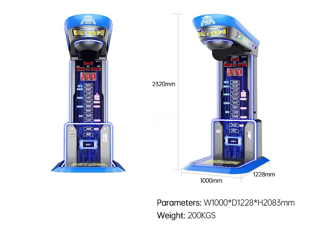 Mesin Tinju Ultimate Big Punch - Arcade Vending Machines ulasan dan harga
