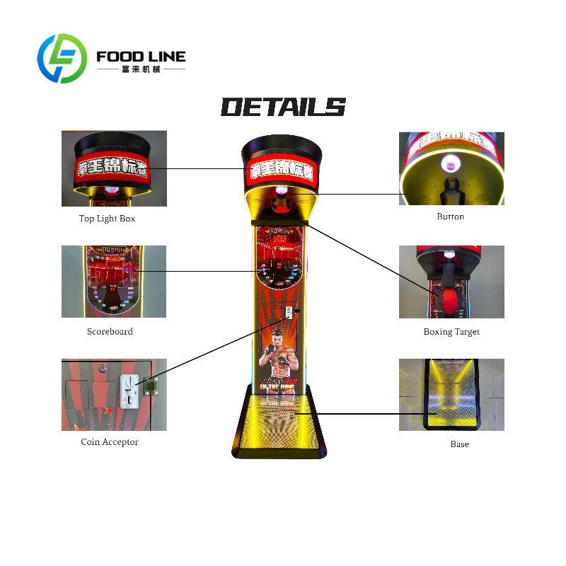 Mesin Permainan Tinju Elektron - Arcade Vending Machines ulasan dan harga