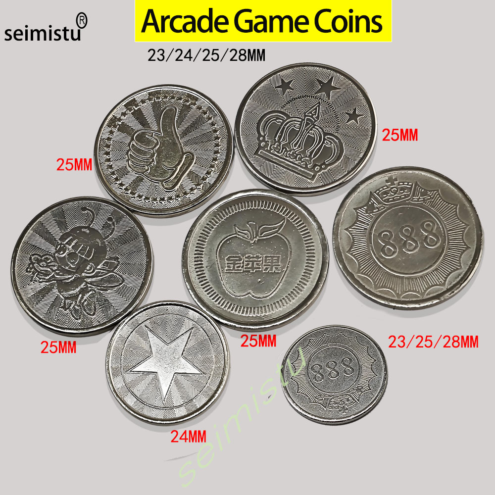 100 Buah Koin Arcade Desain Ma - Arcade Vending Machines ulasan dan harga