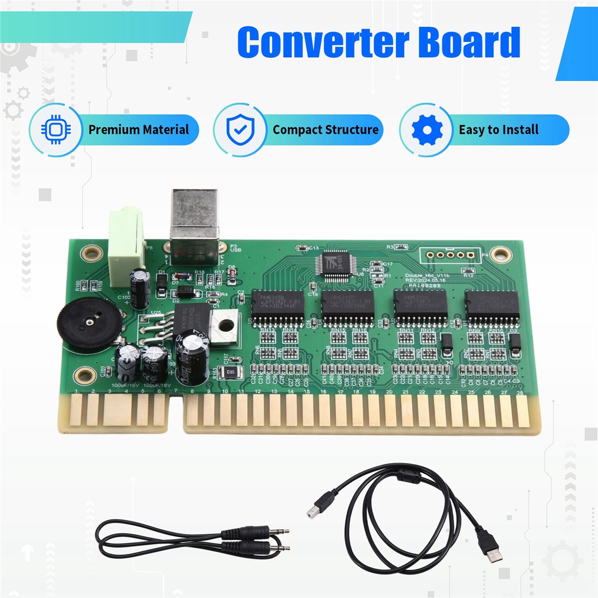 Pengontrol Game MAME Baru untu - Usb Game Board Jamma ulasan dan harga